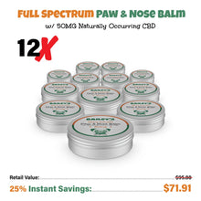 Load image into Gallery viewer, Hemp Infused Paw &amp; Nose Balm - Shire Leaf
